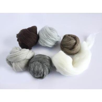 Natural Wool Set - Top-Pre-Packaged Wool Sets-Acorns & Twigs-Acorns & Twigs