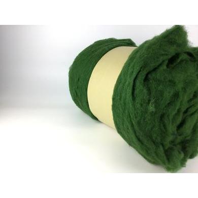 New Zealand Merino - Dark Green-New Zealand Merino Batt-Acorns & Twigs-Acorns & Twigs