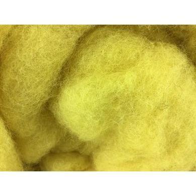 New Zealand Merino - Lemon Yellow-New Zealand Merino Batt-Acorns & Twigs-Acorns & Twigs