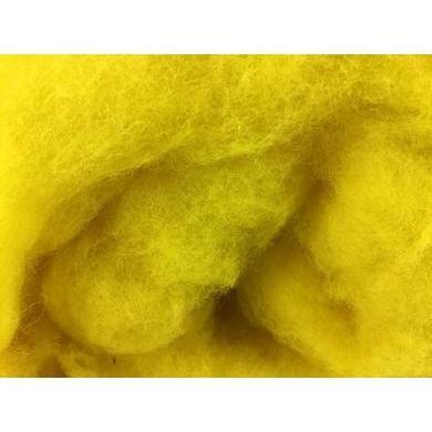 New Zealand Merino - Neon Yellow-New Zealand Merino Batt-Acorns & Twigs-Acorns & Twigs