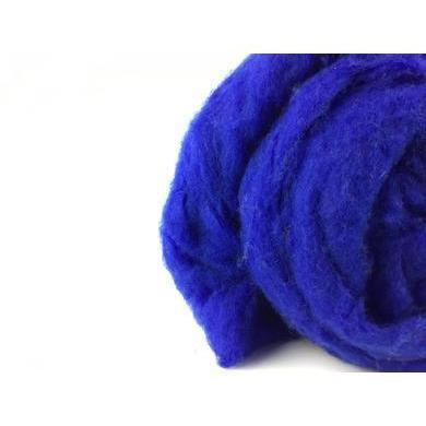 New Zealand Merino - Royal Blue-New Zealand Merino Batt-Acorns & Twigs-Acorns & Twigs