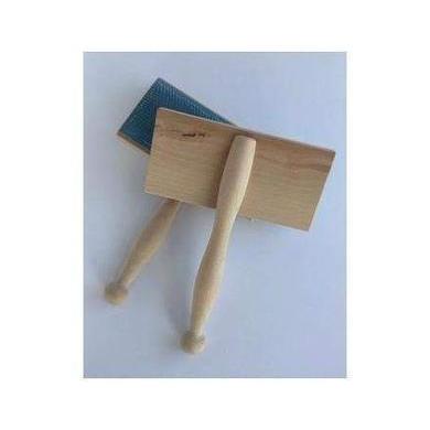 Pair of Hand Carders-Carding-Acorns & Twigs-Acorns & Twigs