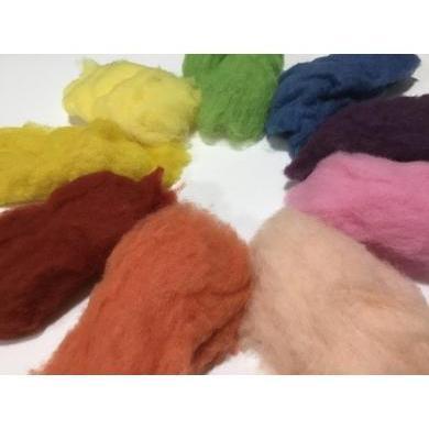 Plant Dyed Fairy Wool-Pre-Packaged Wool Sets-Acorns & Twigs-Acorns & Twigs