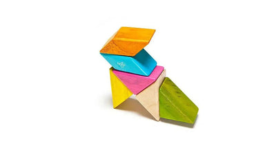 Pocket Pouch Prism - Magnetic Wooden Block Set-Wooden blocks-Tegu-Acorns & Twigs