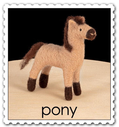 Pony Needle Felting Kit - Intermediate-Needle Felting-WoolPets-Acorns & Twigs