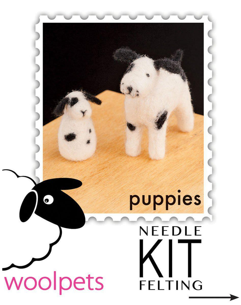 Puppy Needle Felting Kit - Intermediate-Needle Felting-WoolPets-Acorns & Twigs