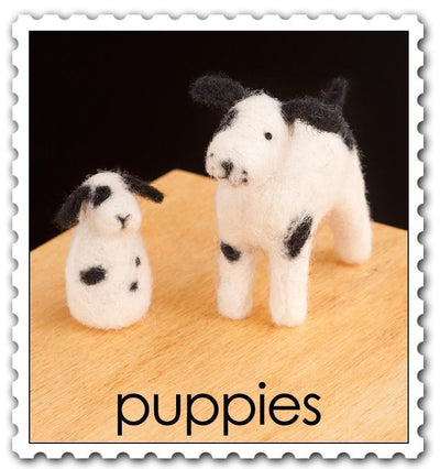 Puppy Needle Felting Kit - Intermediate-Needle Felting-WoolPets-Acorns & Twigs