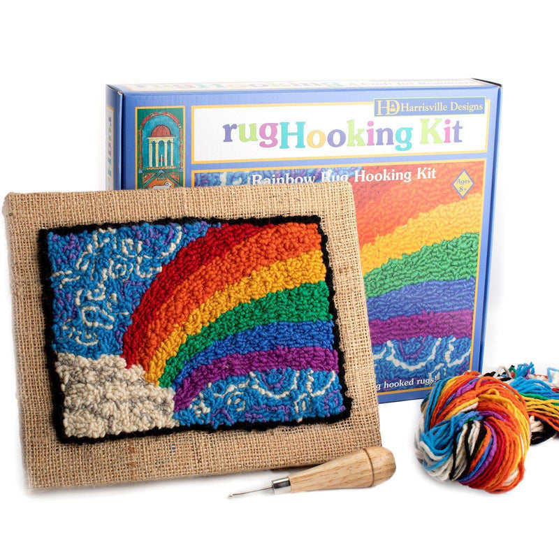 Rainbow Rug Hooking Kit by Friendly Loom™-Rug Hook-Friendly Loom-Acorns & Twigs