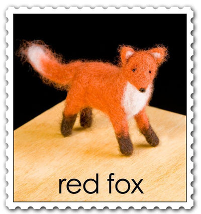 Red Fox Needle Felting Kit - Intermediate-Needle Felting-WoolPets-Acorns & Twigs