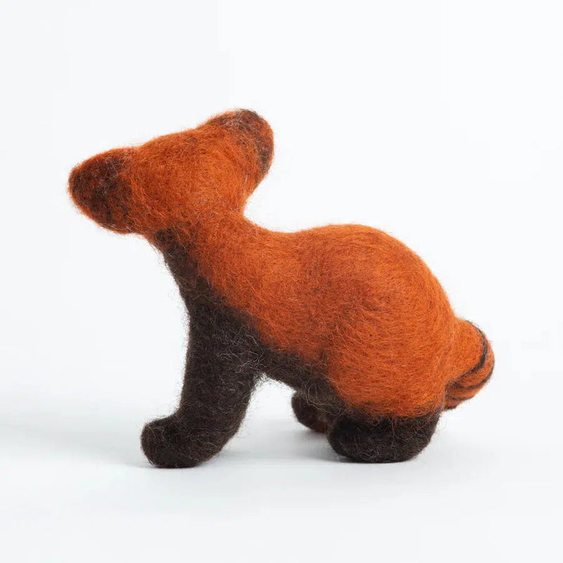 Red Panda Needle Felting Kit-Needle Felting-Hawthorn Handmade-Acorns & Twigs