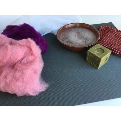 Rubber Friction Mat-Wet Felting-Acorns & Twigs-Acorns & Twigs