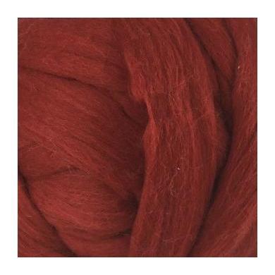 Ruby Red - Top-South American Merino Top-Acorns & Twigs-Acorns & Twigs