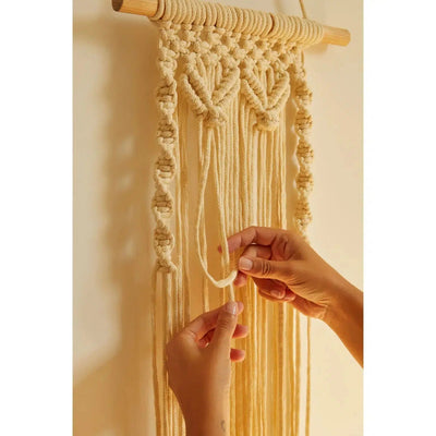 The Calm Wall Hanging Macrame Kit-Macrame-DMC-Acorns & Twigs