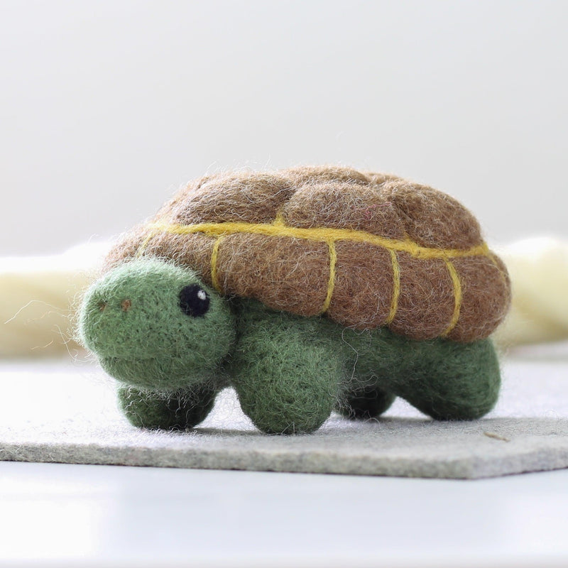 Tortoise Needle Felting Kit-Needle Felting-Hawthorn Handmade-Acorns & Twigs