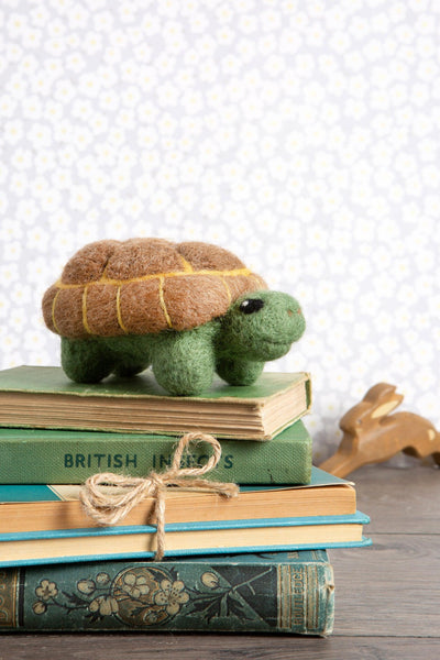 Tortoise Needle Felting Kit-Needle Felting-Hawthorn Handmade-Acorns & Twigs