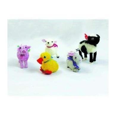 Wet Felted Farm Animal Kit by Friendly Loom™-Wet Felting-Friendly Loom-Acorns & Twigs